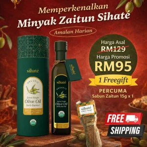 Minyak Zaitun Sihate - Percubaan 1 Botol